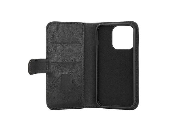 GEAR Wallet MagSeries, iPhone 15 Pro - 2-in-1 plånboksfodra, Svart