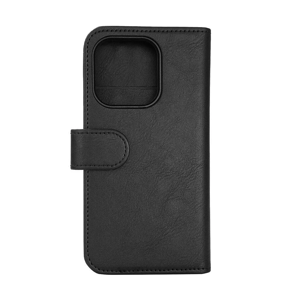 GEAR Wallet MagSeries, iPhone 15 Pro - 2-in-1 Wallet Case, Black