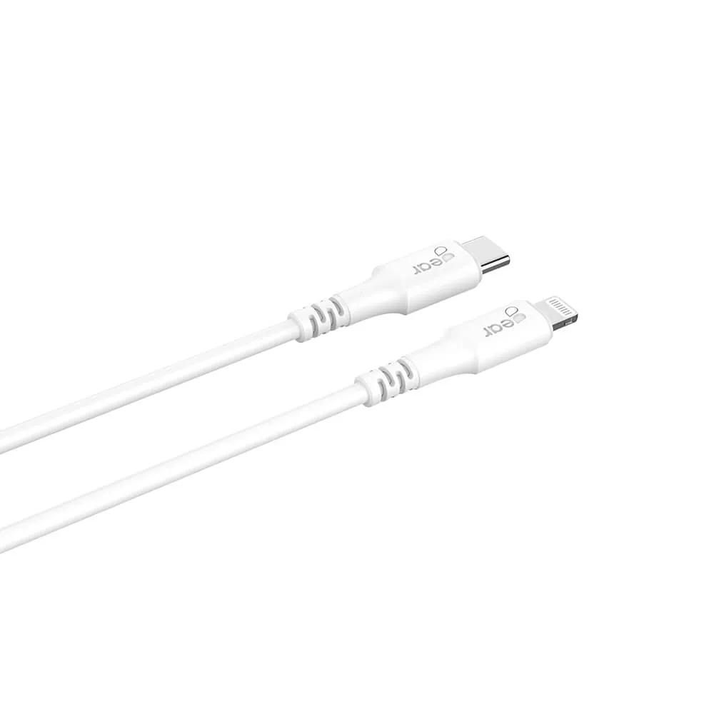 GEAR USB-C to Lightning cable, 0.5 m, White