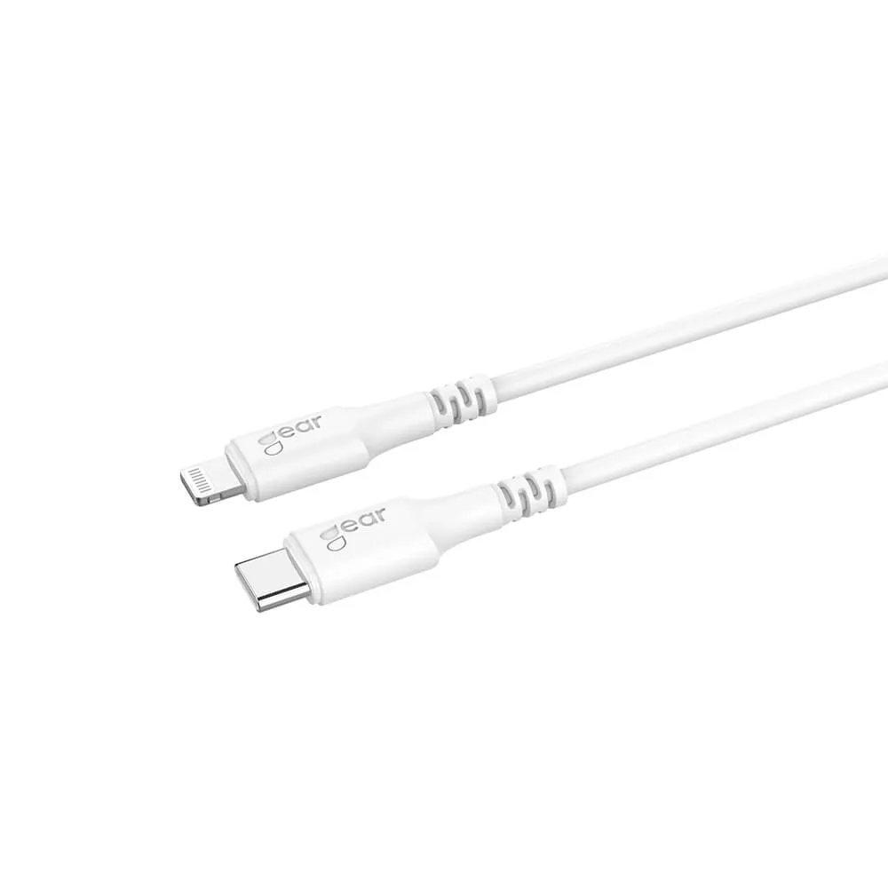 GEAR USB-C to Lightning cable, 0.5 m, White