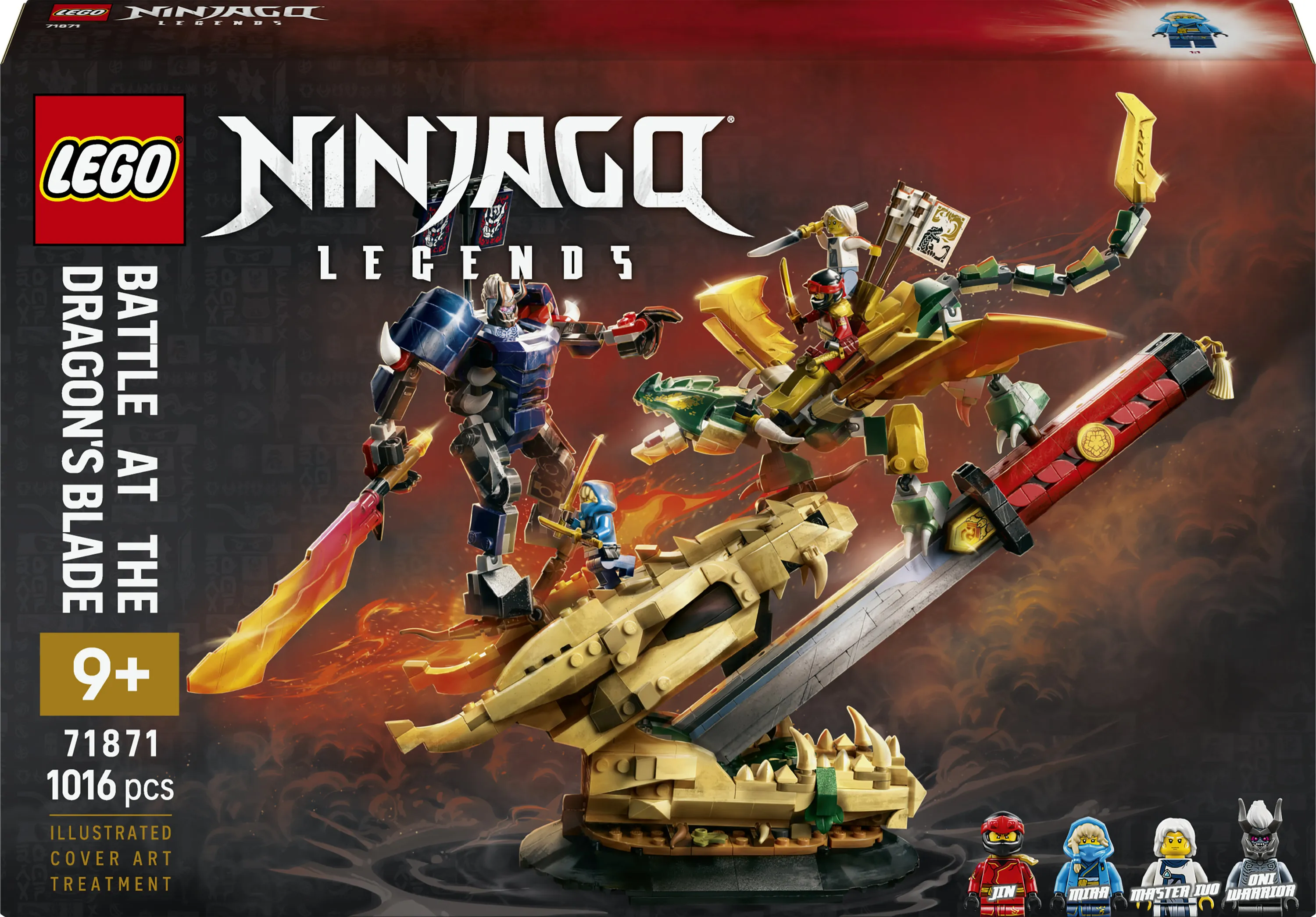 LEGO NINJAGO Taistelu lohikäärmeen miekalla 71871