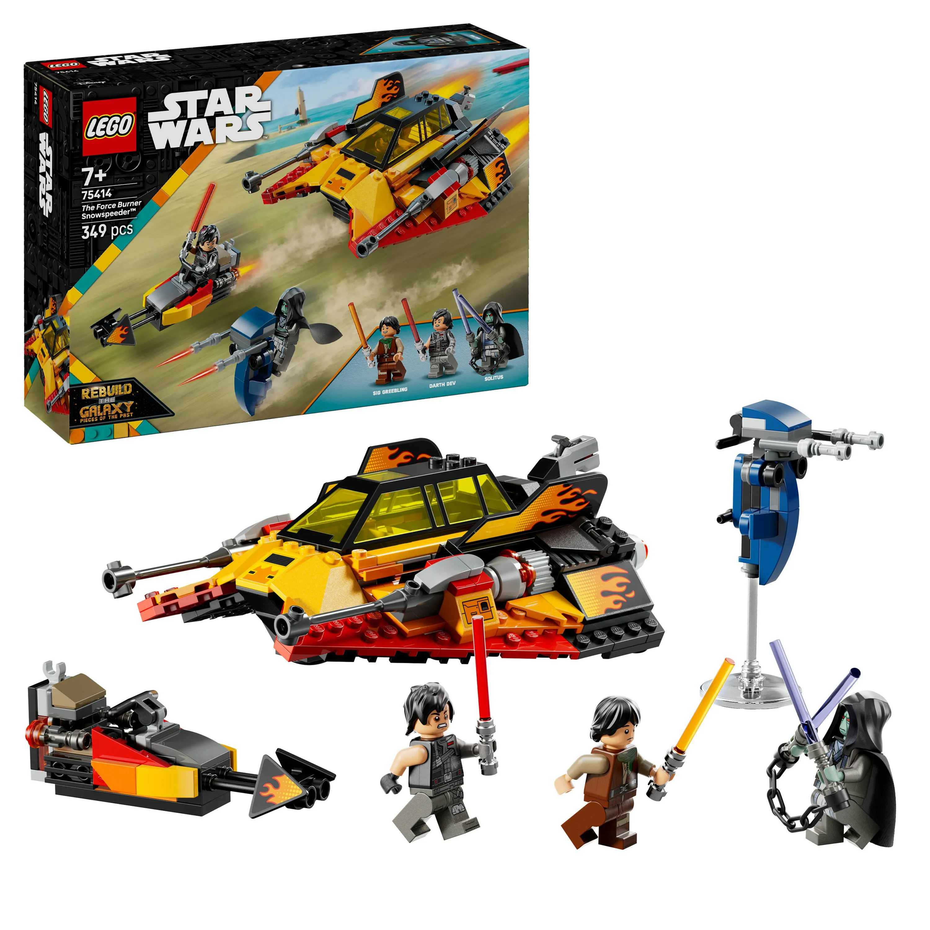LEGO Star Wars The Force Burner Snowspeeder 75414