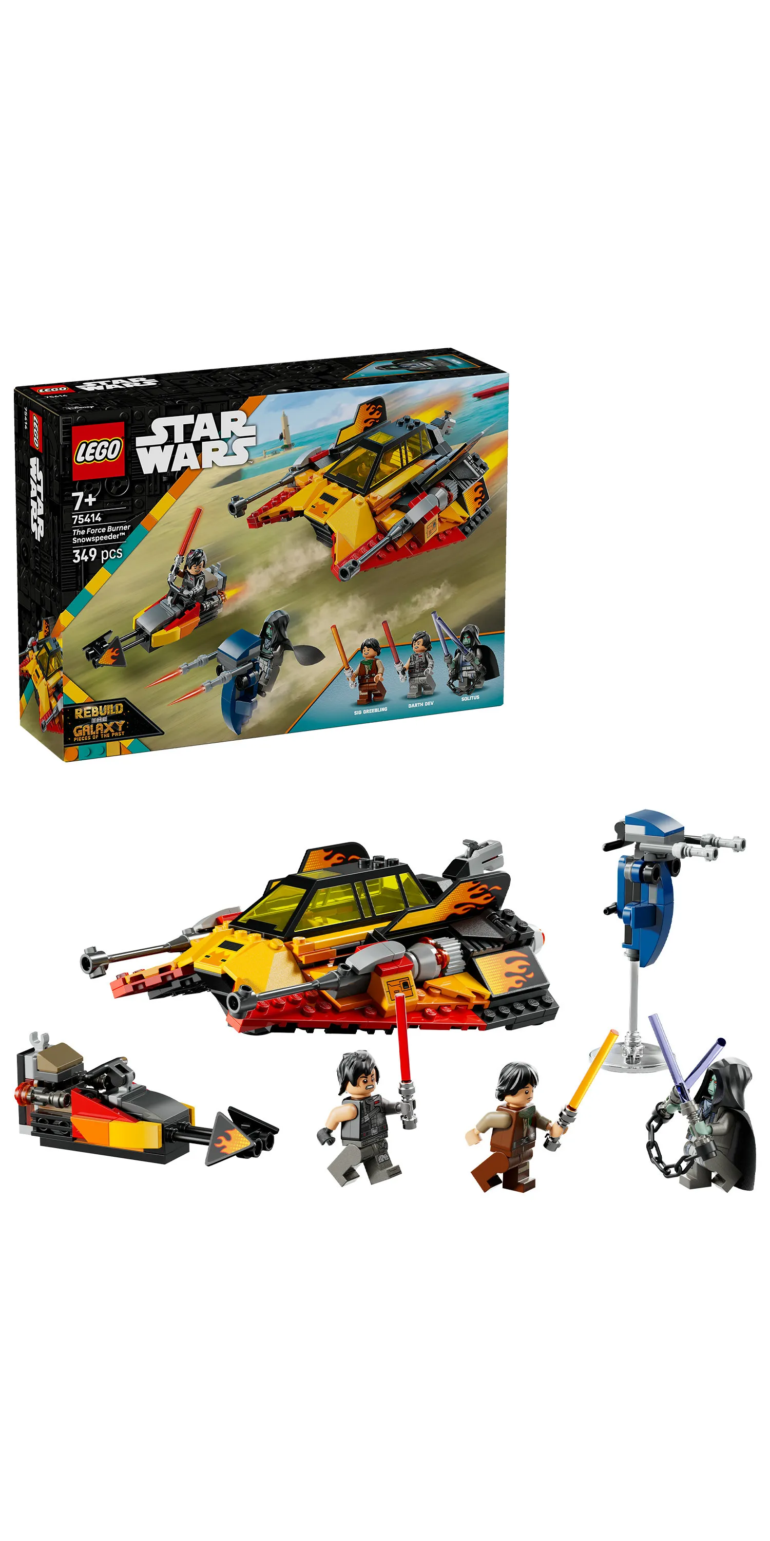 LEGO Star Wars The Force Burner Snowspeeder 75414
