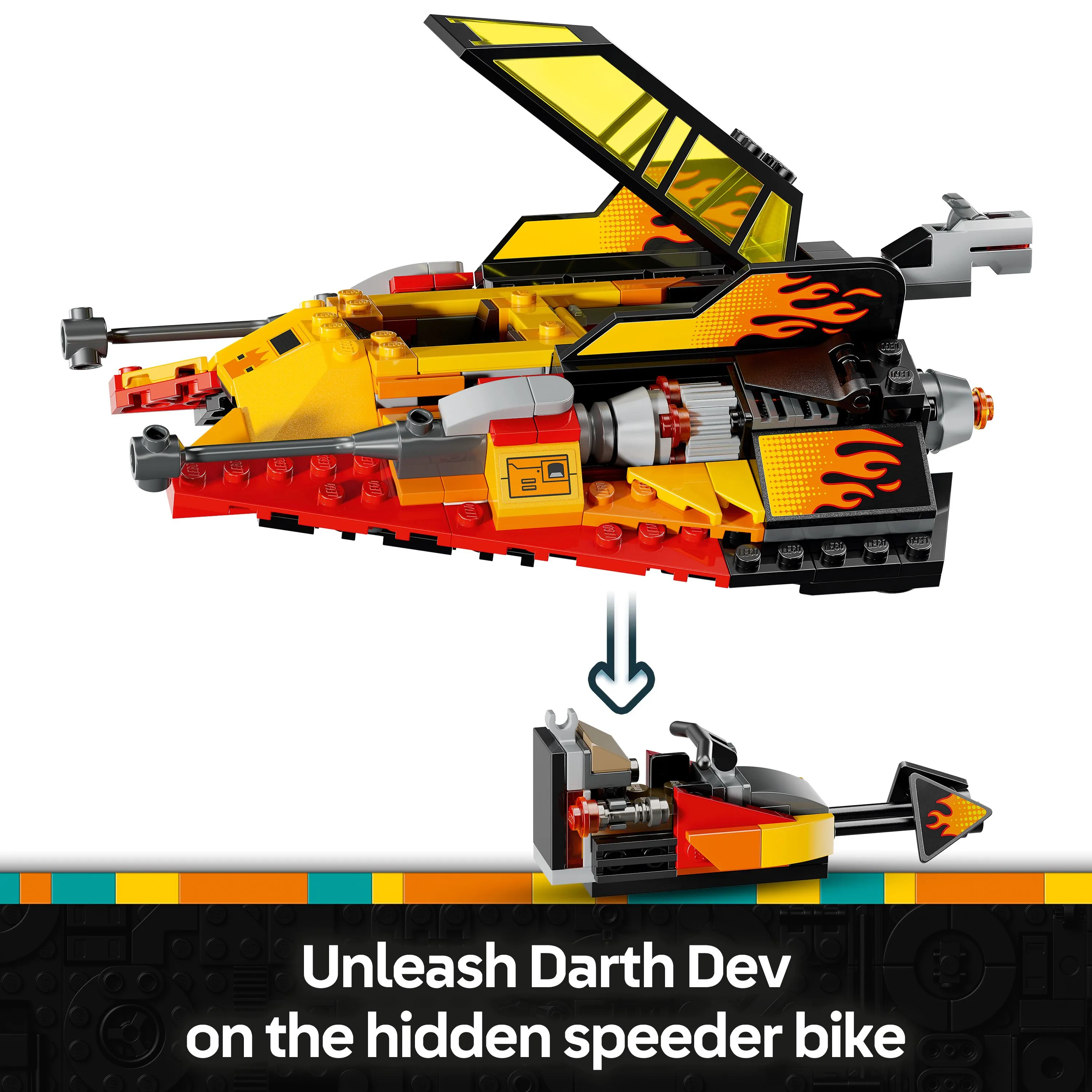 LEGO Star Wars The Force Burner Snowspeeder 75414