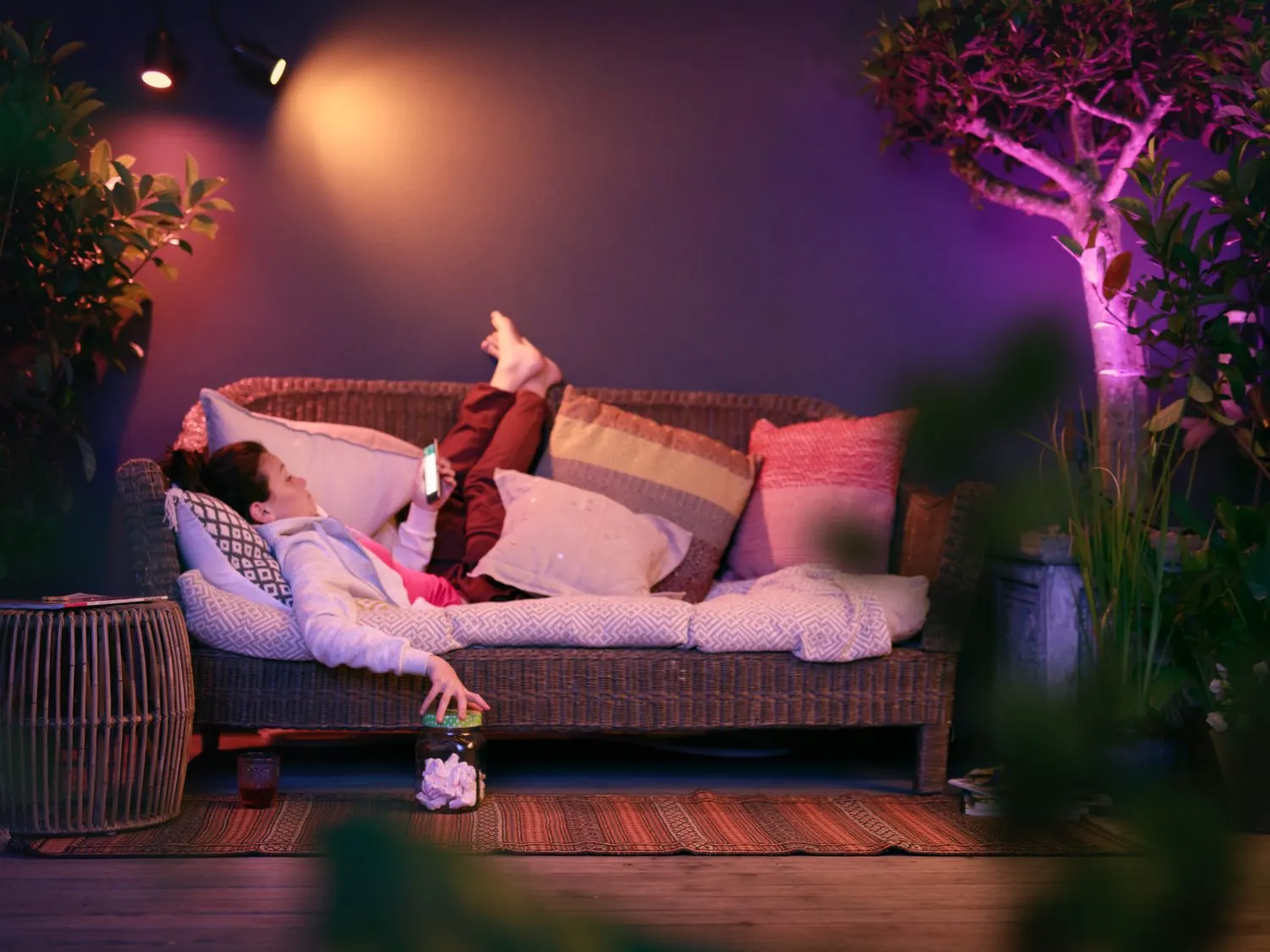 Philips HUE OUTDOOR LILY SPIKE - ANTHRACITE 1X8W SELV EXTENSION
