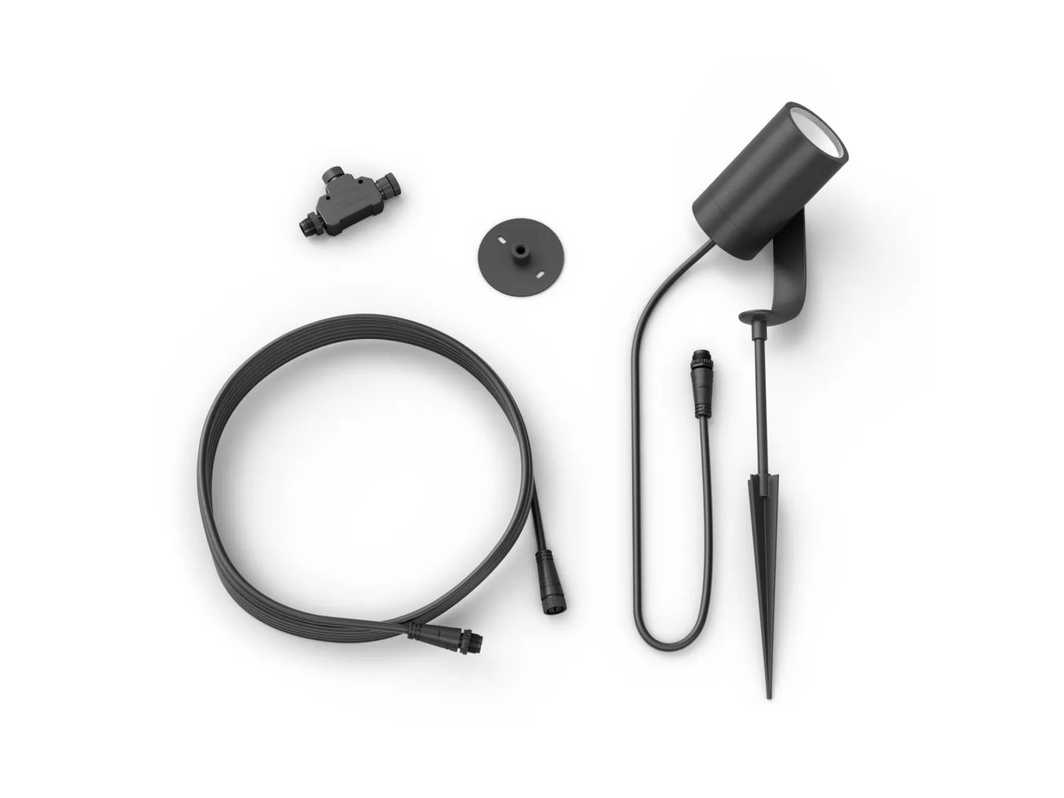 Philips HUE OUTDOOR LILY SPIKE - ANTHRACITE 1X8W SELV EXTENSION