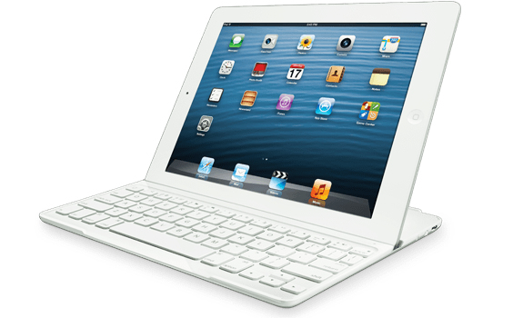 Logitech Ultrathin Keyboard Cover for iPad White