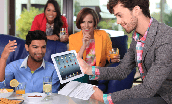 Logitech Ultrathin Keyboard Cover for iPad White