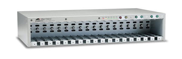 ALLIED FED 18Slot Chassis for Media Converters AC Multi-Region PSU