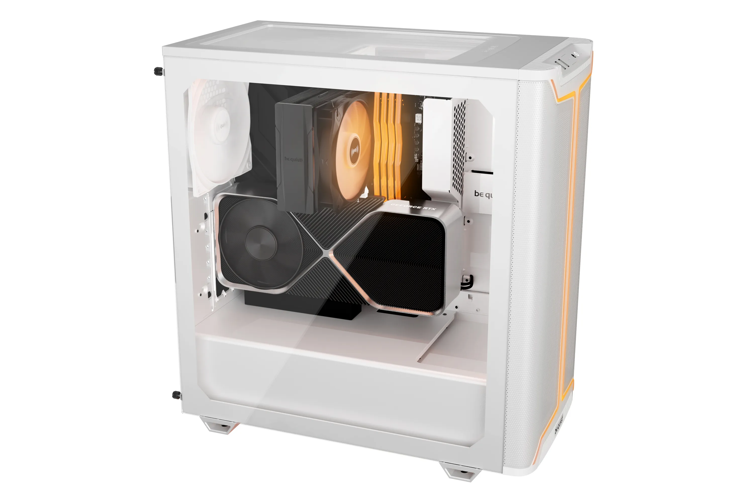 be quiet! Pure Base 501 DX ARGB - midi chassi, Vit