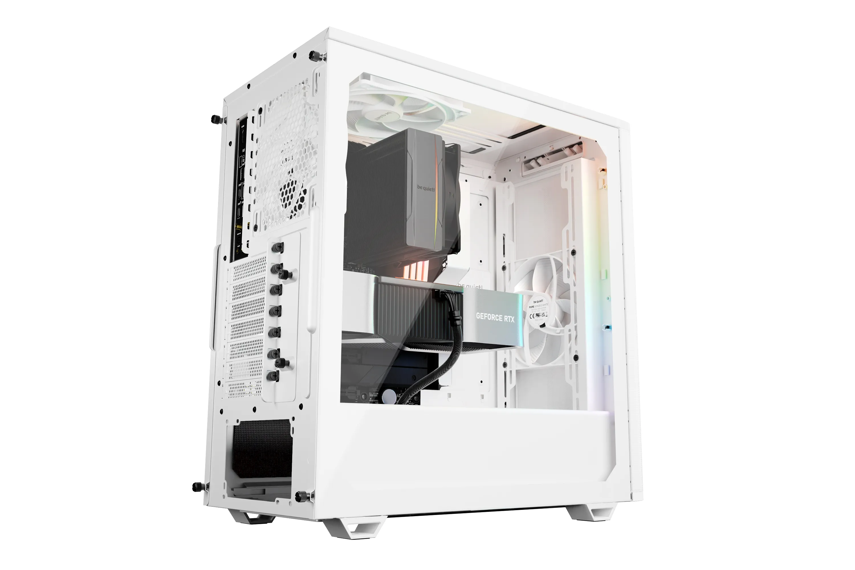 be quiet! Pure Base 501 DX ARGB - midi chassi, Vit