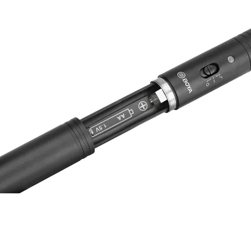 BOYA BY-PVM3000L, XLR, Condenser Shotgun Microphone, Black