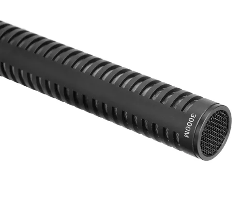 BOYA BY-PVM3000L, XLR, Condenser Shotgun Microphone, Black