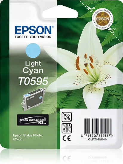 Epson C13T05954010-mustekasetti, 13 ml, vaaleansyaani