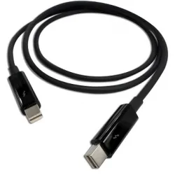 Qnap Thunderbolt 2 - cabel, Black, 2m