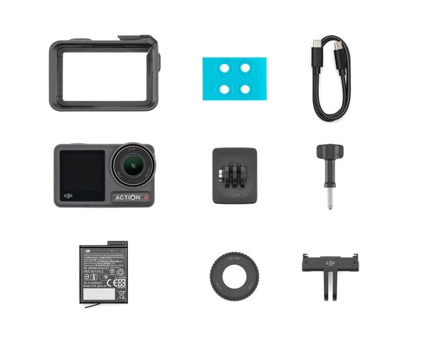 DJI Osmo Action 4 -actionkamera, Standard Combo