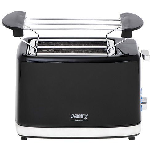 ADLER CR 3218 2-Slice Toaster, 900 Watt, Black