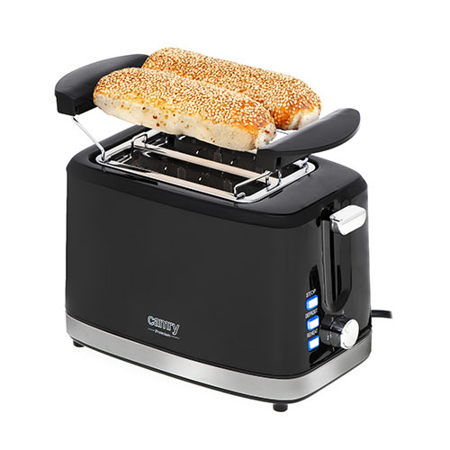 ADLER CR 3218 2-Slice Toaster, 900 Watt, Black