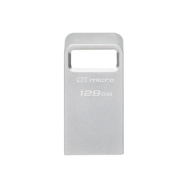 Kingston DataTraveler Micro USB 3.2 Gen 1 128GB memory stick, Silver