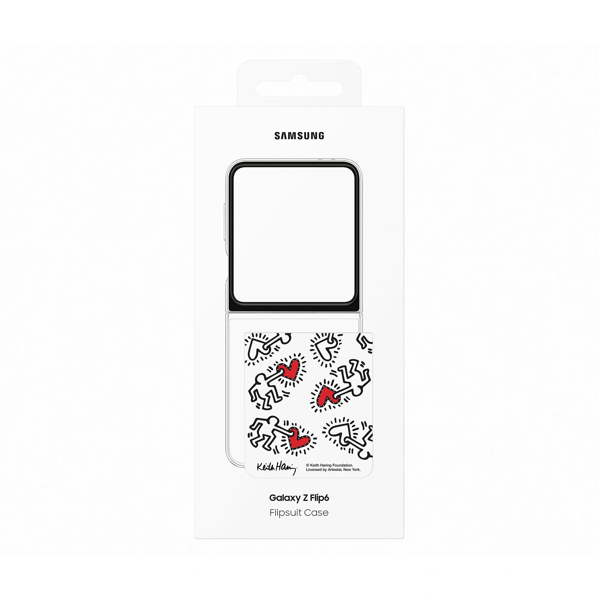 Samsung Galaxy Z Flip6 Silicone Case, White