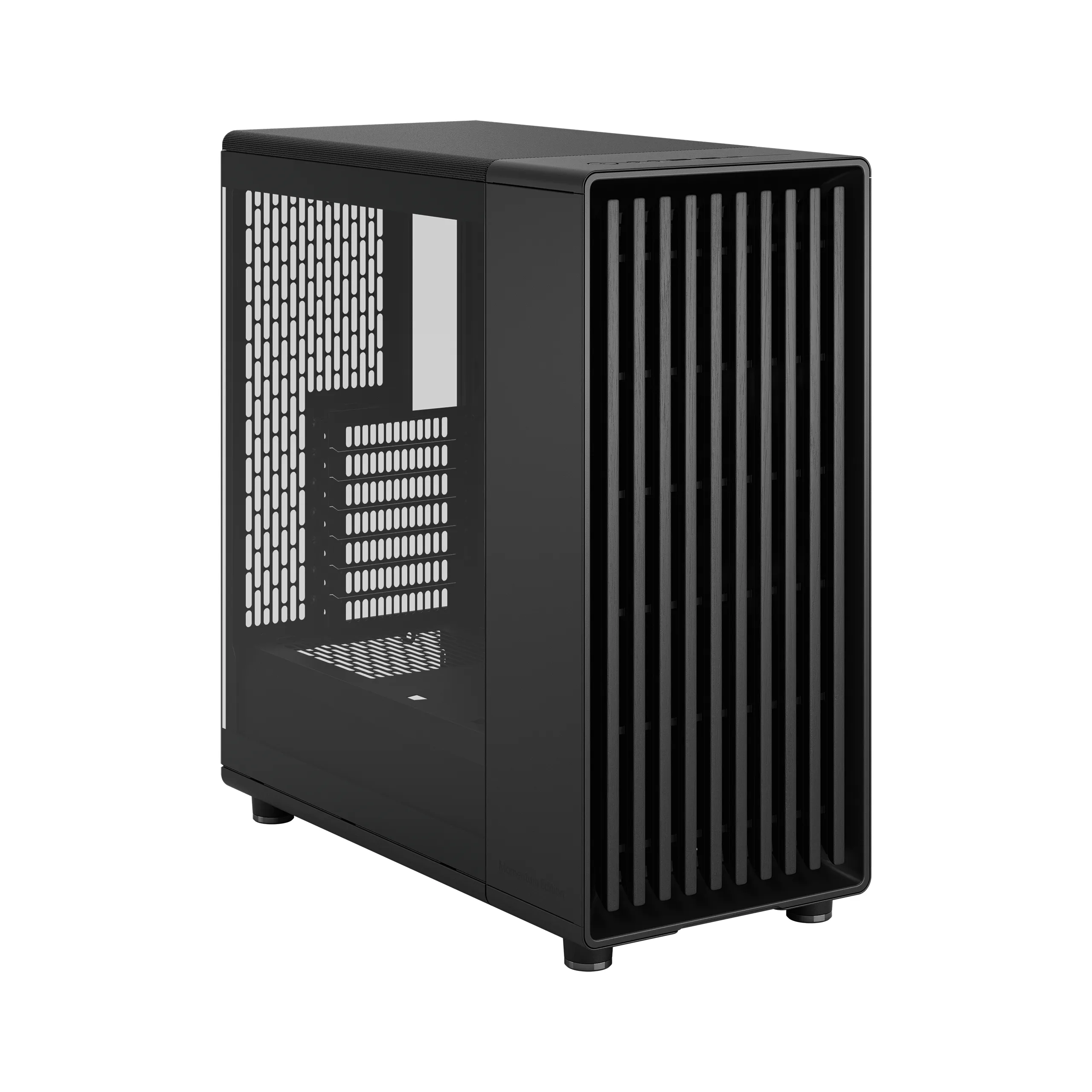 Fractal Design North Momentum Edition -miditornikotelo ikkunalla, musta
