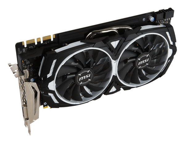 MSI GeForce GTX 1080 ARMOR 8GB OC -n&auml;yt&ouml;nohjain