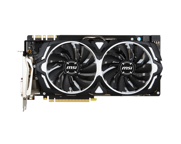 MSI GeForce GTX 1080 ARMOR 8GB OC - Graphics card