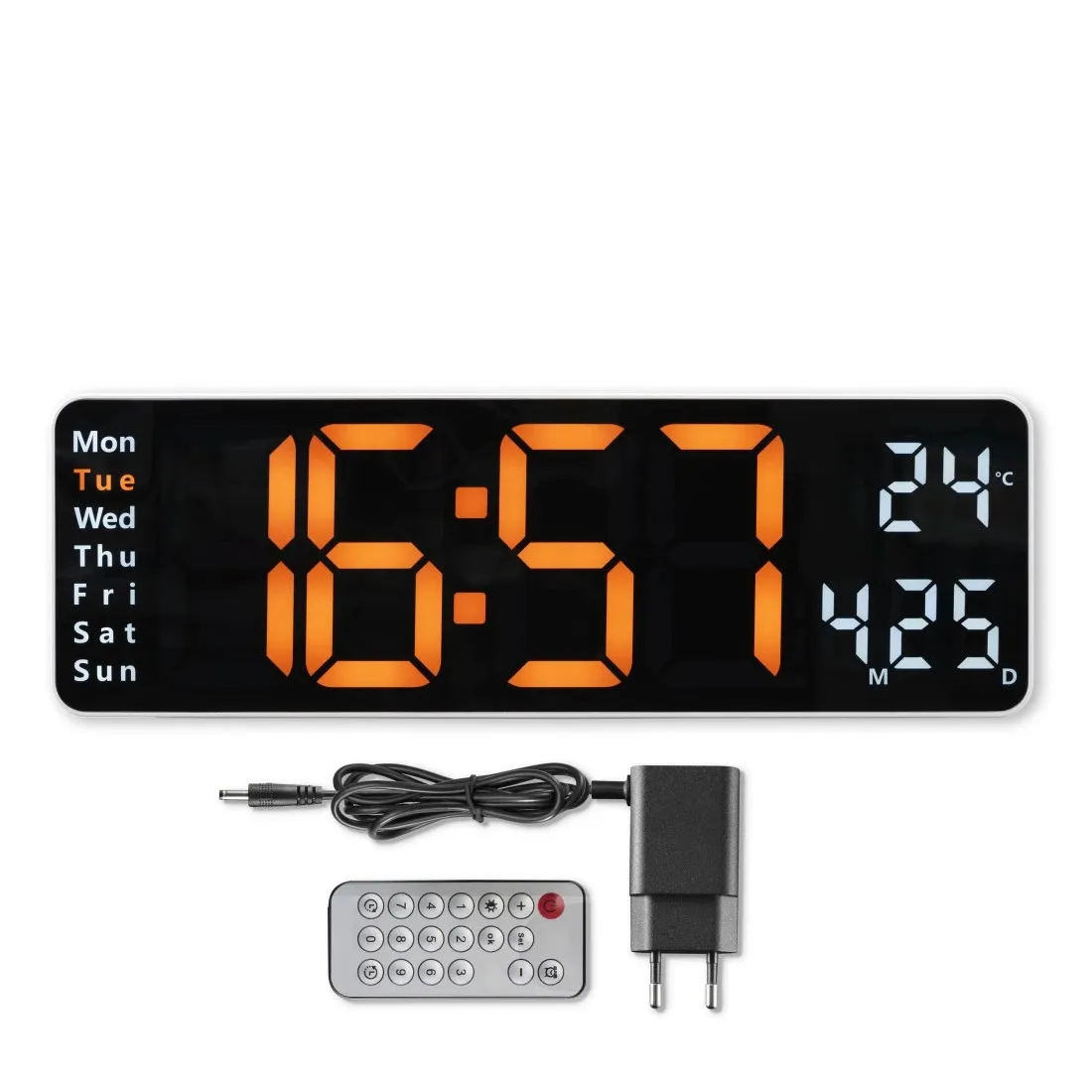 HAMA Digital Wall Clock Santa Cruz