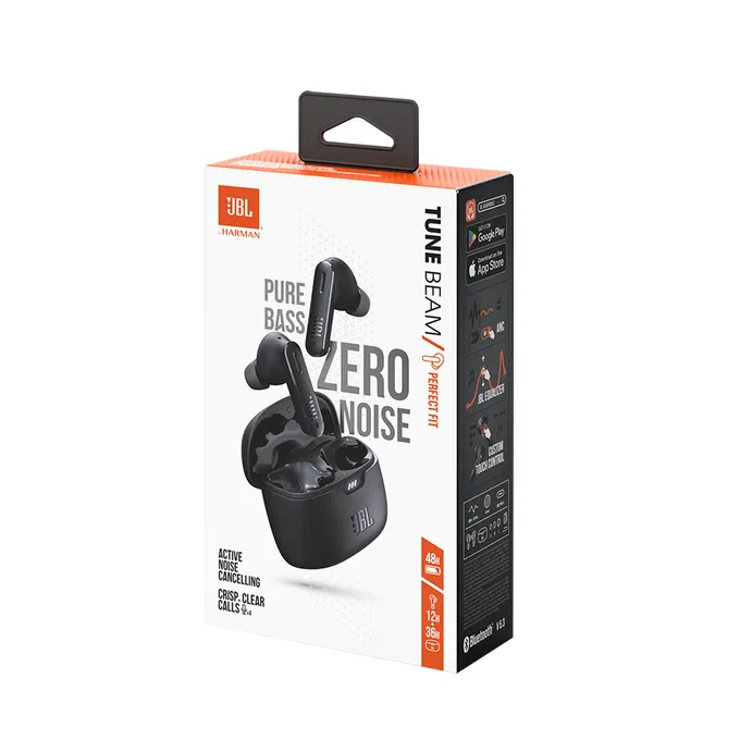 JBL Tune Beam - wireless earbuds, beam black