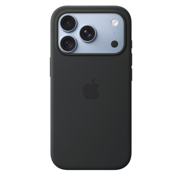 Apple iPhone 18 Pro Silicone Case with MagSafe, Black
