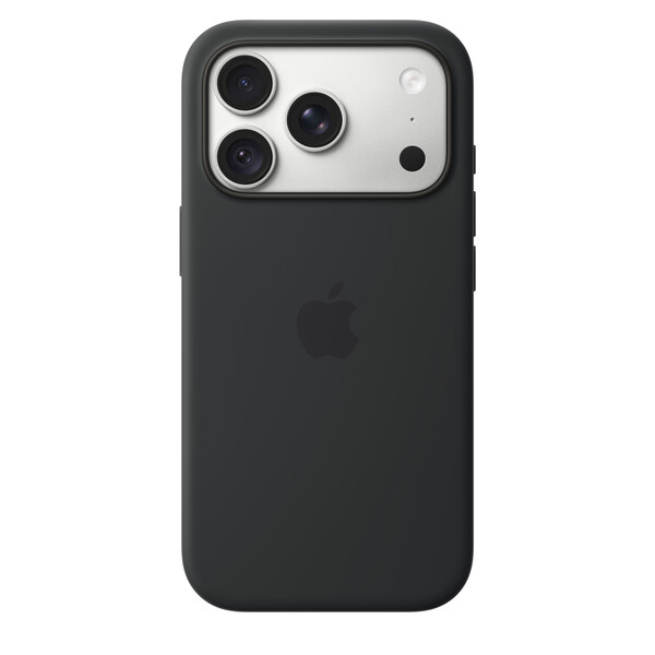 Apple iPhone 18 Pro Silicone Case with MagSafe, Black