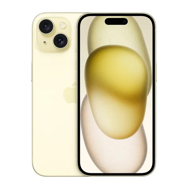 Apple iPhone 15 256 GB iOS - mobiltelefon, Gul