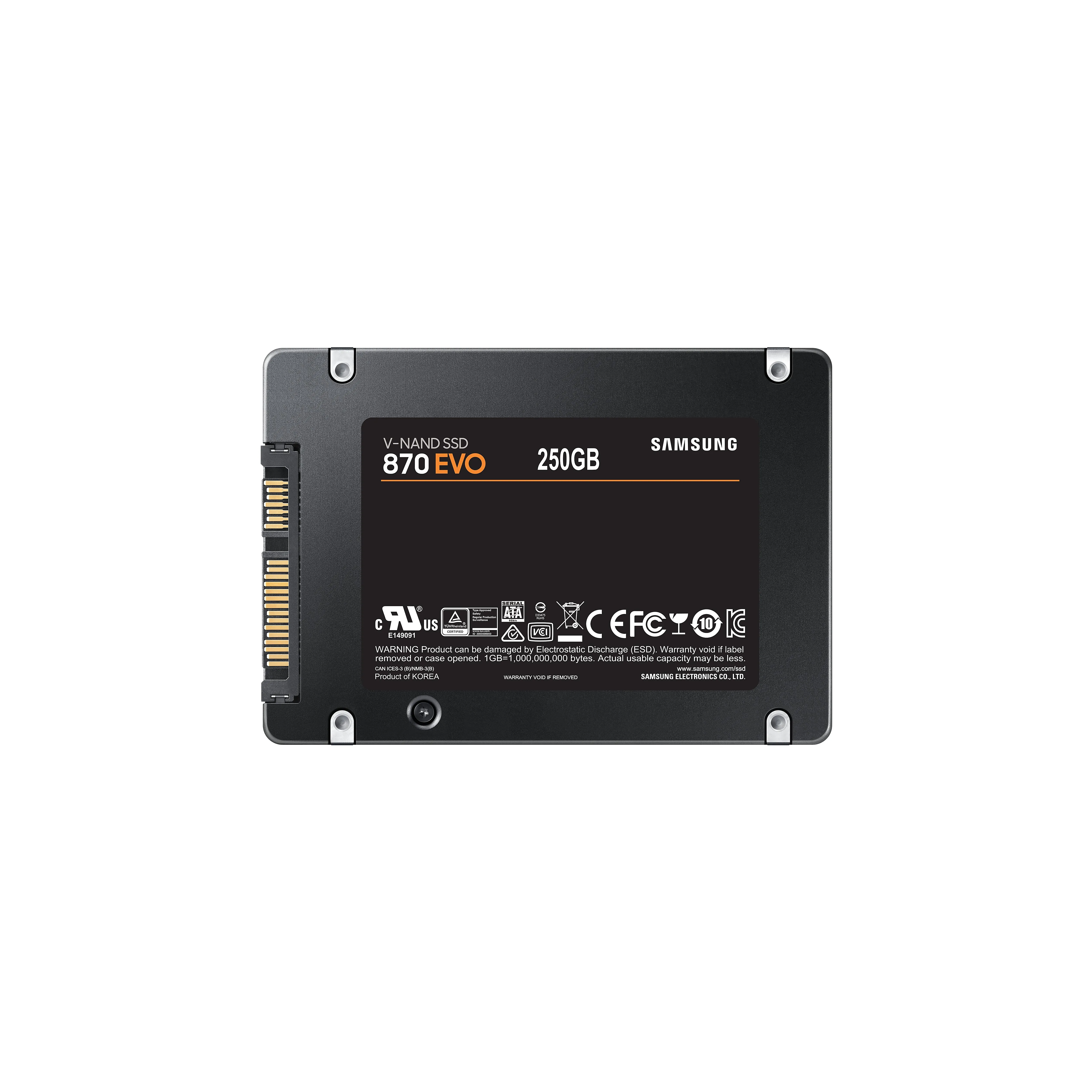 Samsung 870 EVO 250GB, SATA III, 2.5" - SSD