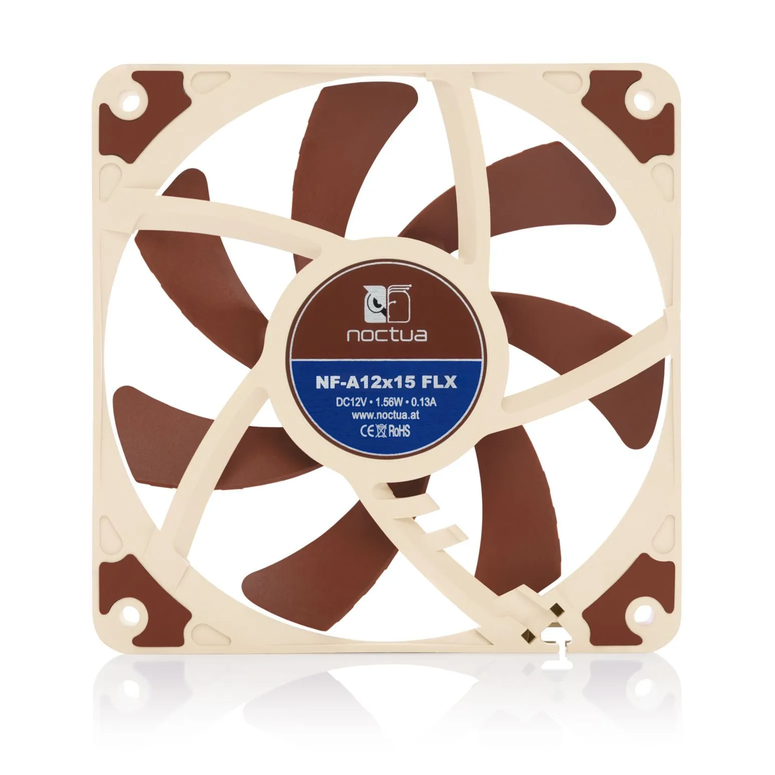 Noctua NF-A12x15 FLX Premium, 120mm - case fan, white