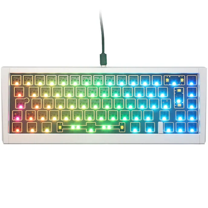 Ducky Outlaw65 - barebone, silver