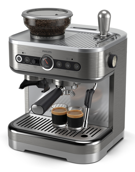 Philips Barista Brew Semi -espressokeitin, musta, Terästä