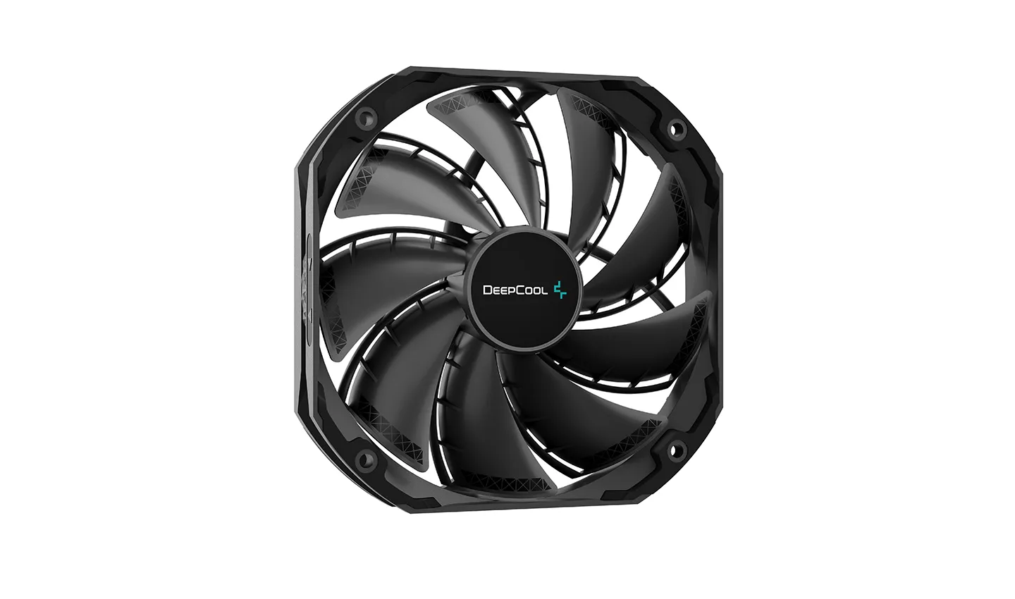 DeepCool R-AS500-BKNLMP-G, 2x140 mm ARGB CPU Cooler, Black