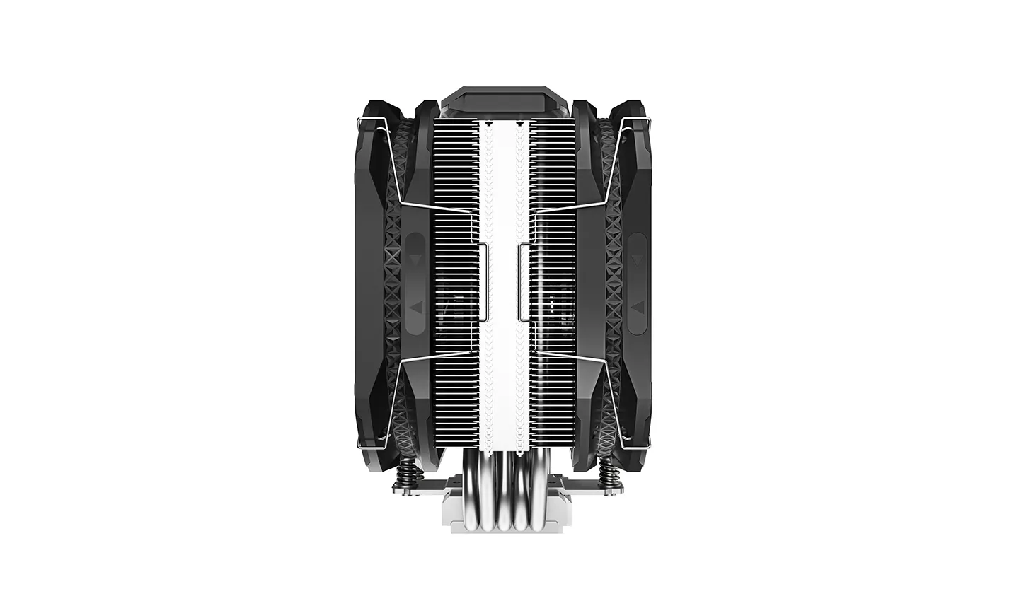 DeepCool R-AS500-BKNLMP-G, 2x140 mm ARGB CPU Cooler, Black