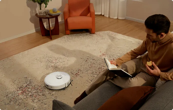 Roborock S8 MaxV Ultra - robot vacuum cleaner, white Roborock S8 MaxV Ultra - robot vacuum cleaner, white