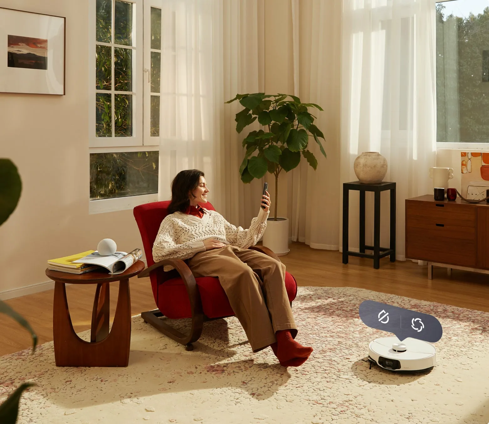 Roborock S8 MaxV Ultra - robot vacuum cleaner, white Roborock S8 MaxV Ultra - robot vacuum cleaner, white