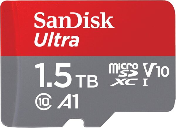 SanDisk Ultra PLUS 1.5TB MicroSDXC UHS-I card