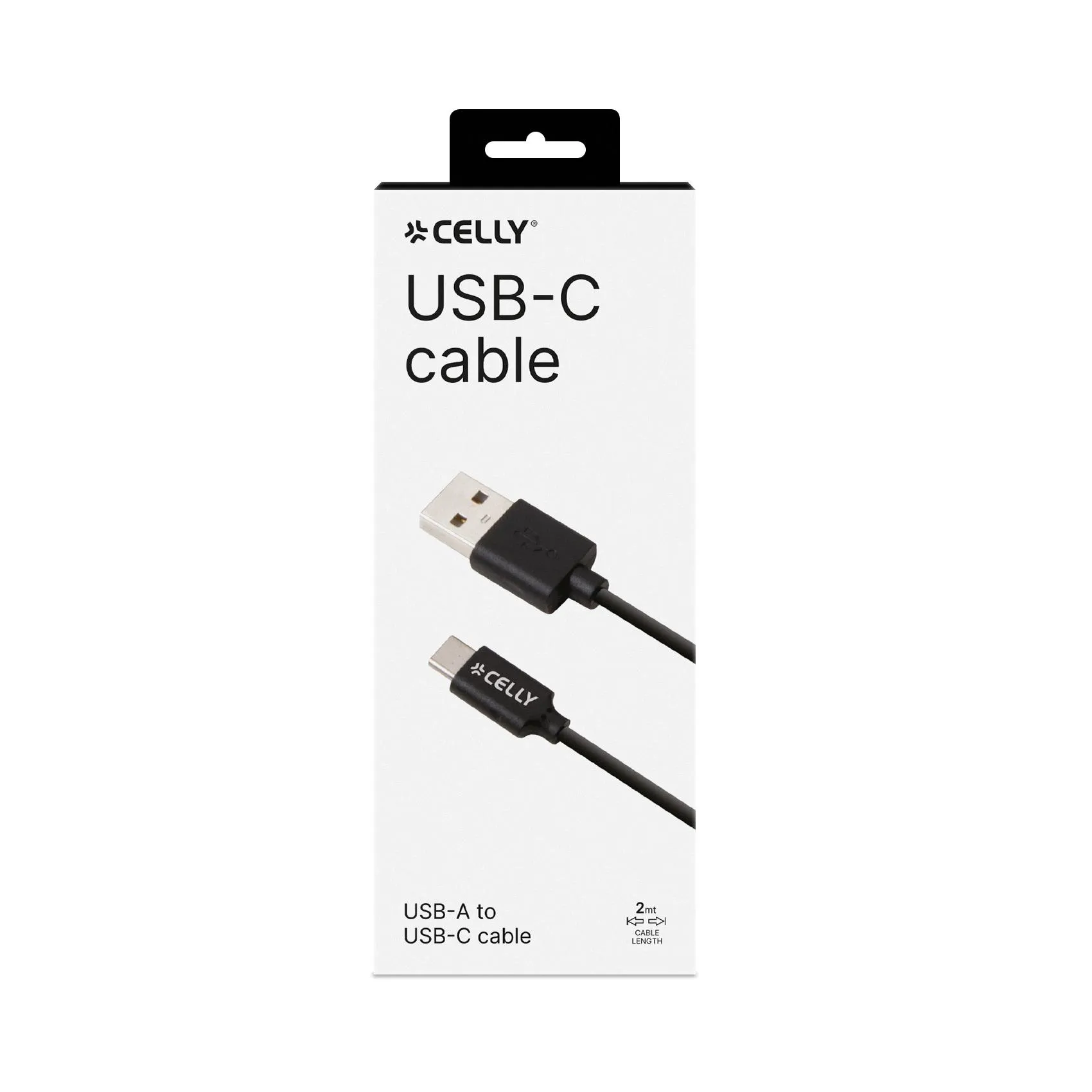 CELLY USB TYPE-C CABLE 2M