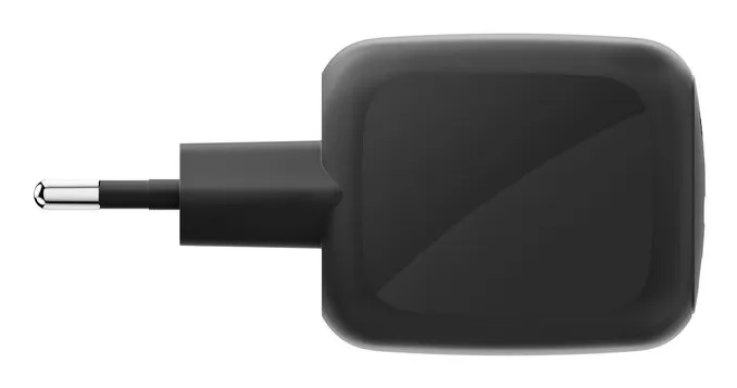 Belkin BoostCharge Pro 2-Port USB-C GaN 67 W - Wall charger, black