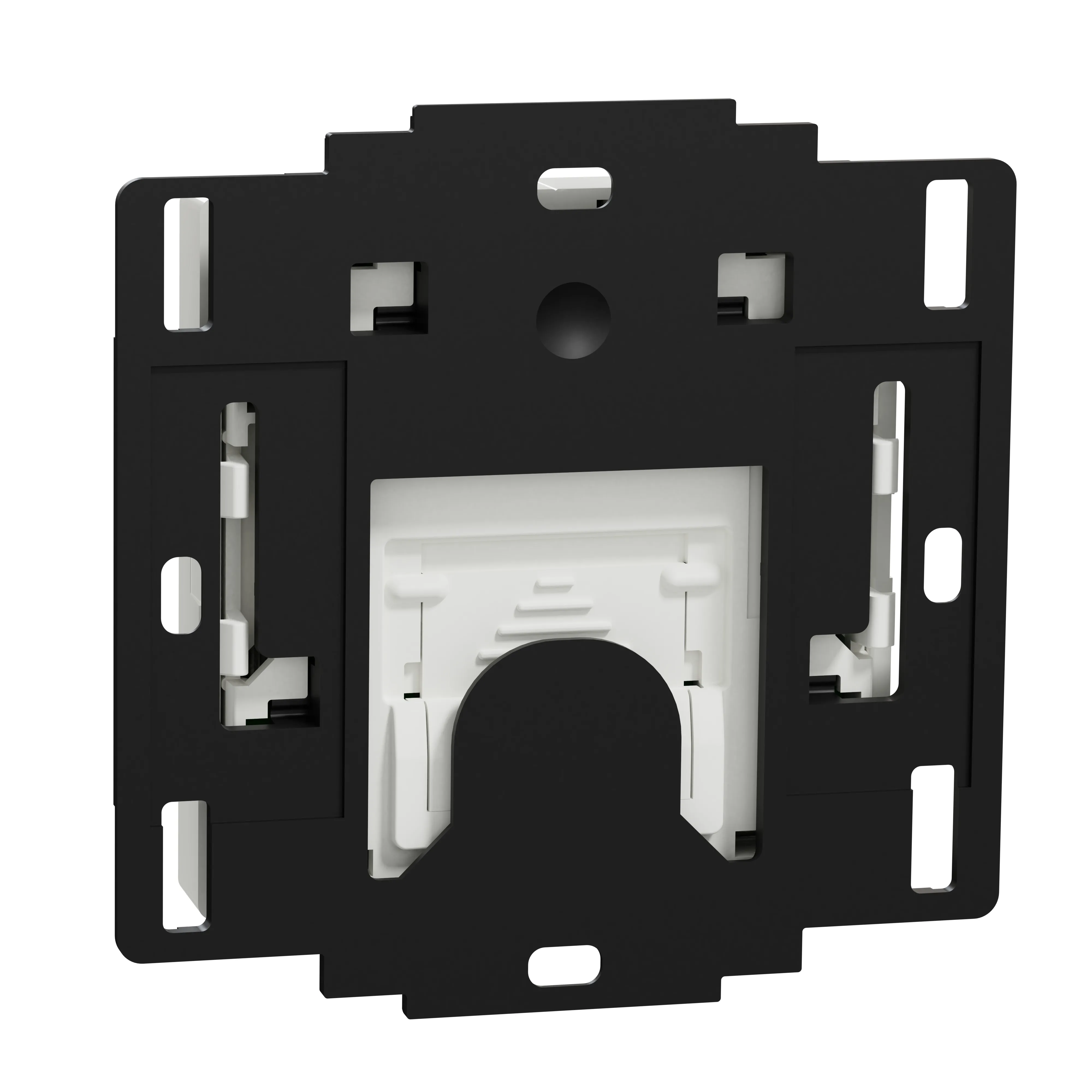 Wiser Exxact -painonappi, paristok&auml;ytt&ouml;inen, kaksiosainen (4 toimintoa), valkoinen