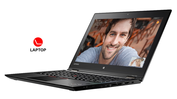 Lenovo 12.5" Yoga , 256 Gb, Win 10 Pro - b&auml;rbar dator