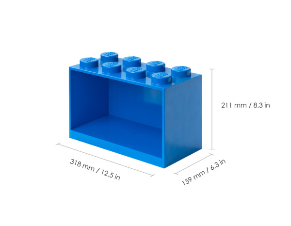 Room Copenhagen LEGO Regal Brick 8 Shelf 41151731 (blue)
