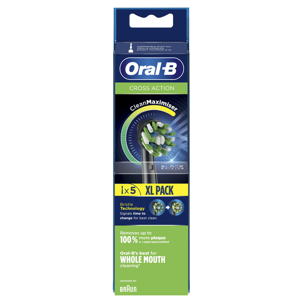 Oral-B CrossAction - brush head, 5pcs