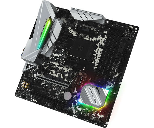 ASRock B450M Steel Legend mATX - motherboard