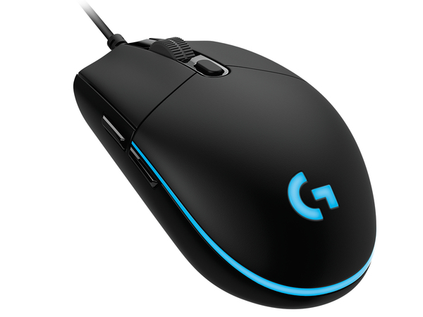 Logitech PRO HERO - gaming mus, svart