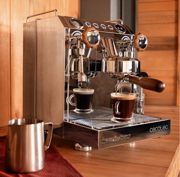 CECOTEC Baristeo Classic manuell espressomaskin, rostfritt st&aring;l